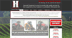 Desktop Screenshot of hammellequipment.com